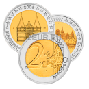 2 EURO UNC COINS