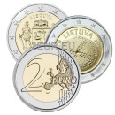 2 EURO UNC COINS