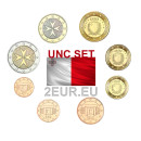 EURO COIN SET UNC