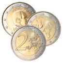 2 EURO UNC COINS