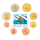 EURO COIN SET UNC