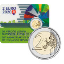 2 EURO COINCARDS