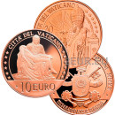 10 EURO UNC COINS