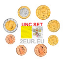 EURO COIN SET UNC