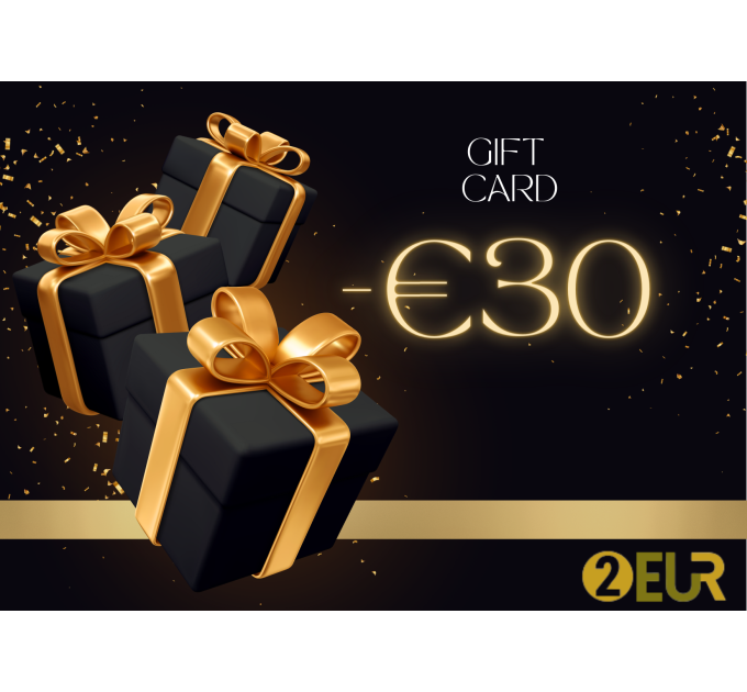 Gift card 30.00 € for 30.00 € ✅