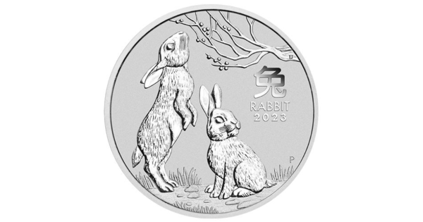 Australia 1 OZ BU 2023 - Year of the Rabbit – Collectible Coin 1 OZ for ...