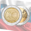 Eslovenia 2 euros UNC 2009 - 10 Años Euro - WWU - UEM por 7.70 € ✅