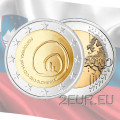 Eslovenia 2 euros UNC 2013 - 800 Aniversario de la Primera Visita a las Cuevas de Postojna por 8.50 € ✅