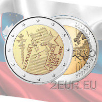 Eslovenia 2 euros UNC 2014 - 600 Aniversario de la Coronación de Bárbara de Celje