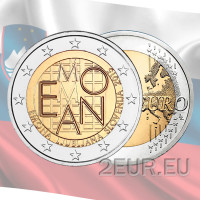 Eslovenia 2 euros UNC 2015 - 2000 Aniversario de la Fundación de Emona - Ljubljana