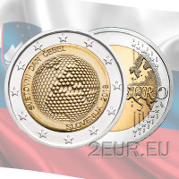 Eslovenia 2 euros UNC 2018 - Día Mundial de las Abejas