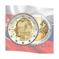 Eslovaquia 2 euros UNC 2021 - 100 aniversario del nacimiento de Alexander Dubchek por 3.80 € ✅
